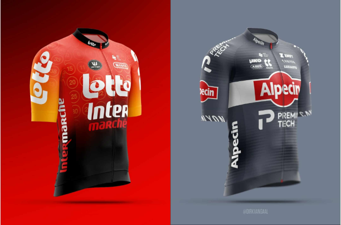 Concepts Arts des Maillots 2026 des Équipes Belges : Référence au Tricolore pour Lotto-Intermarché, Continuité Grise pour Alpecin