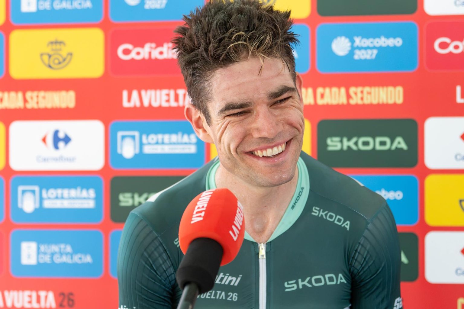 WOUT VAN AERT vise le chrono, … et se projette déjà vers la suite de la Vuelta !